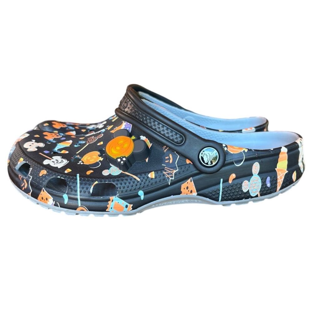 Crocs Disney X Halloween Crocs Clogs Cute Cartoon Colorful Micky Mouse W 9 M 7 - Picture 4 of 13